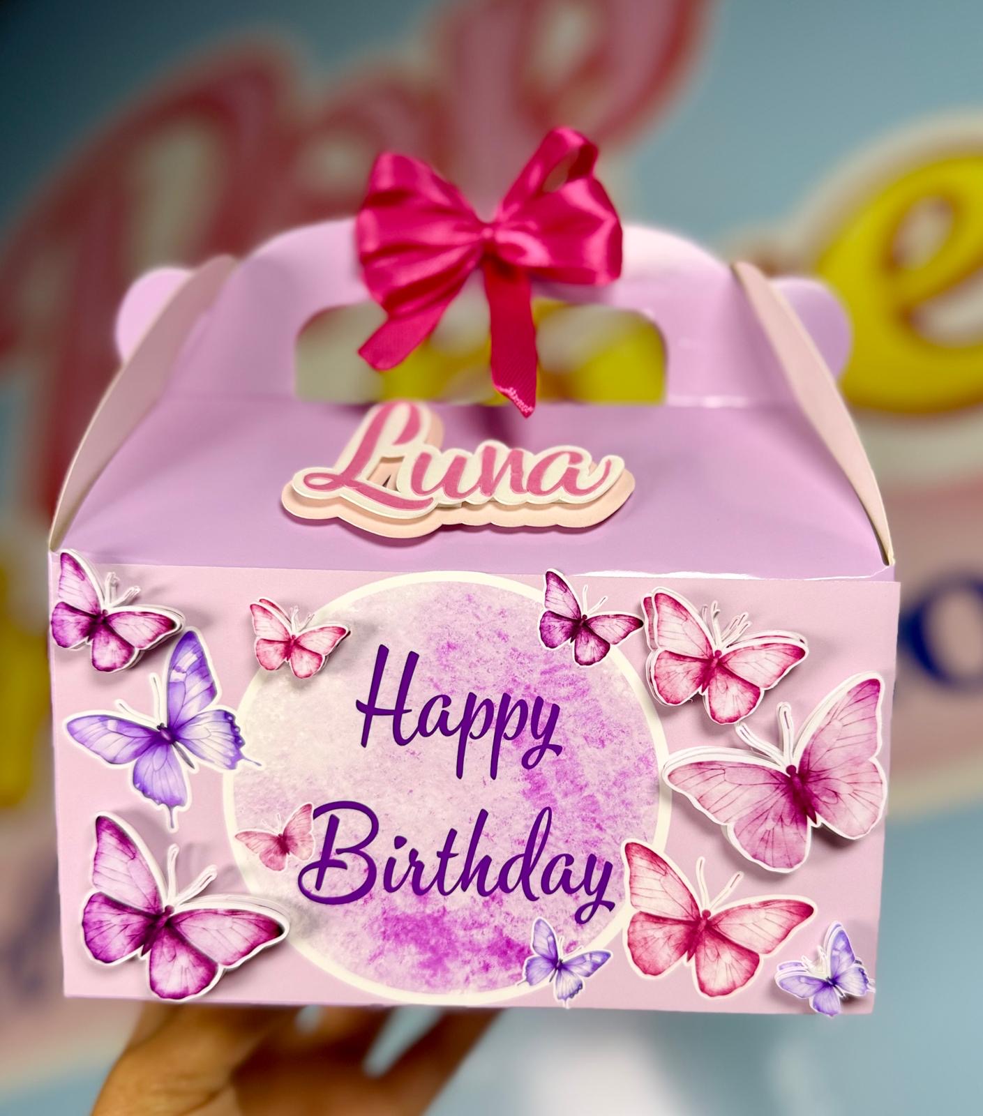 Caja mariposas Luna