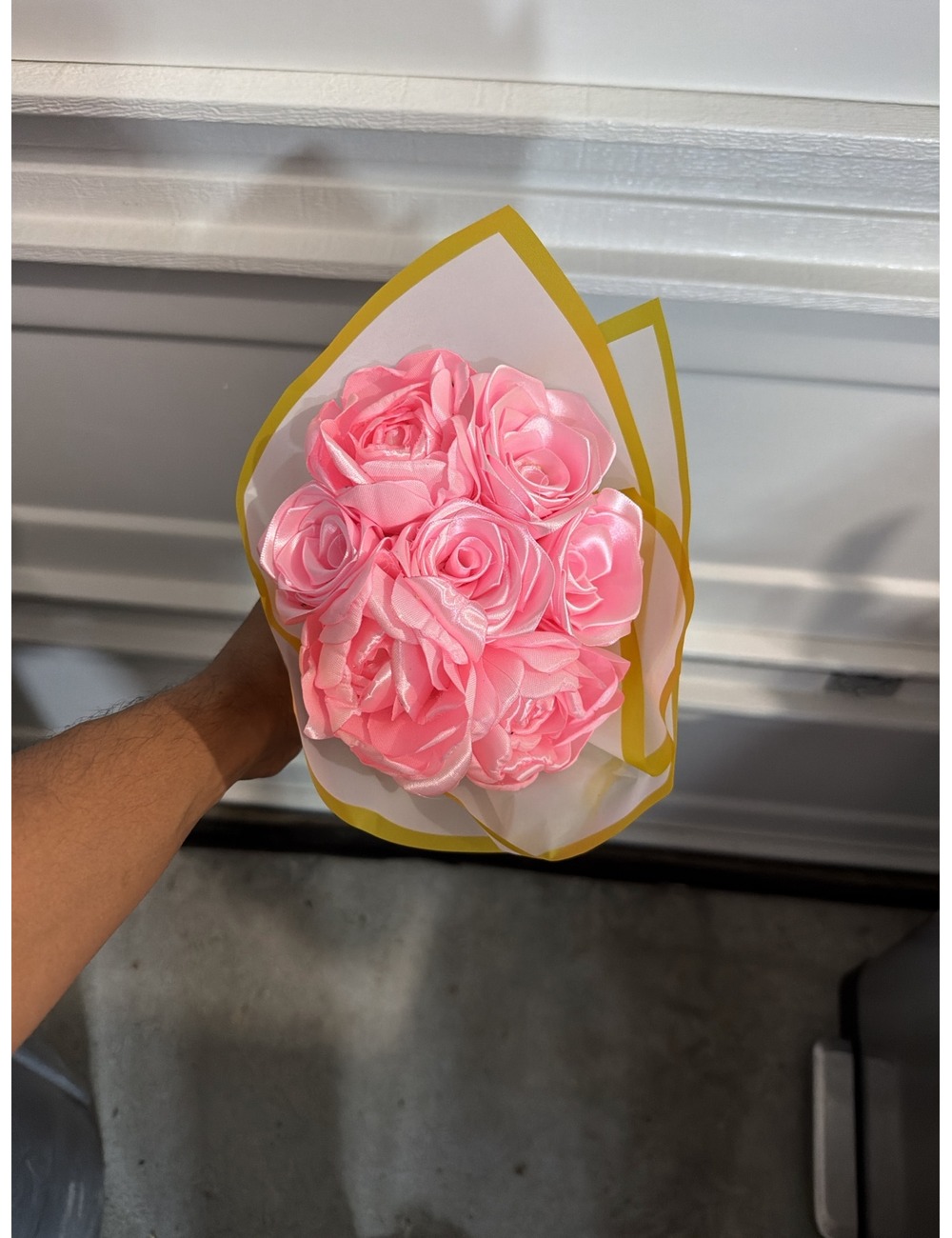 Ramo de rosas rosadas