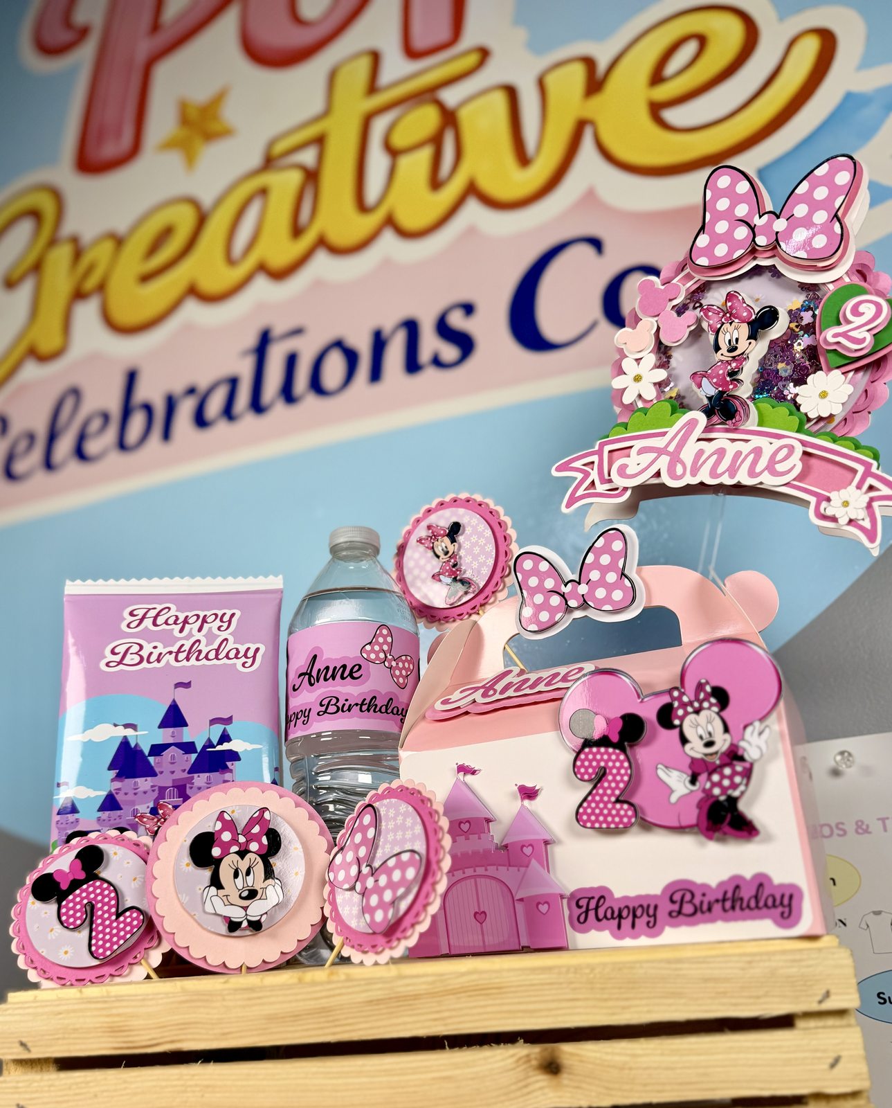 Kit Minnie coordinado 🎀