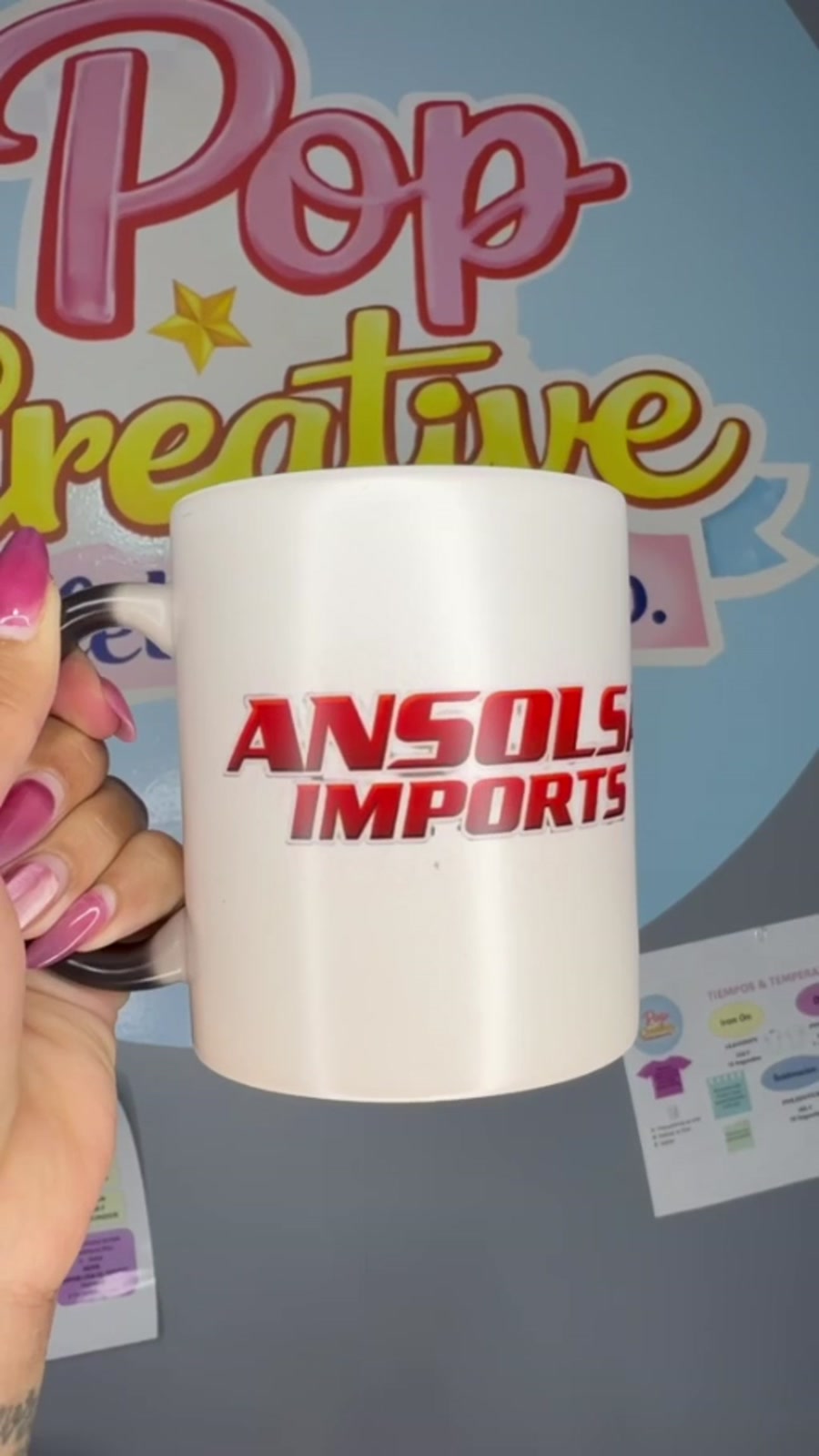 Taza para negocio